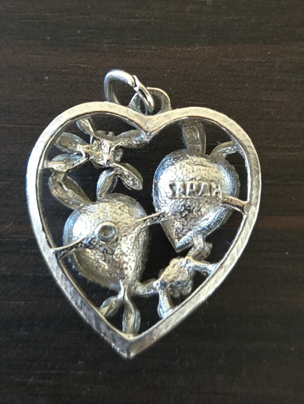 This is a vintage Sarah Coventry "Love Story" pendant - Picture 2 of 2
